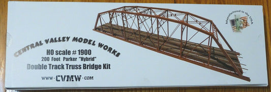 Central Valley Model Works HO #1900 (200 Foot Parker "Hybrid" Double Track Truss