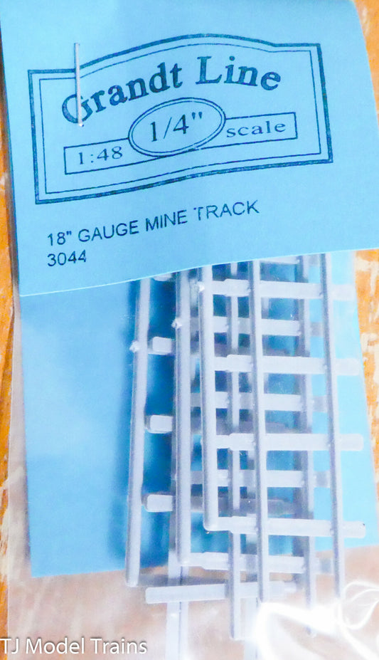Grandt Line O #3044 Mine Track -- 18" Gauge (Plastic)
