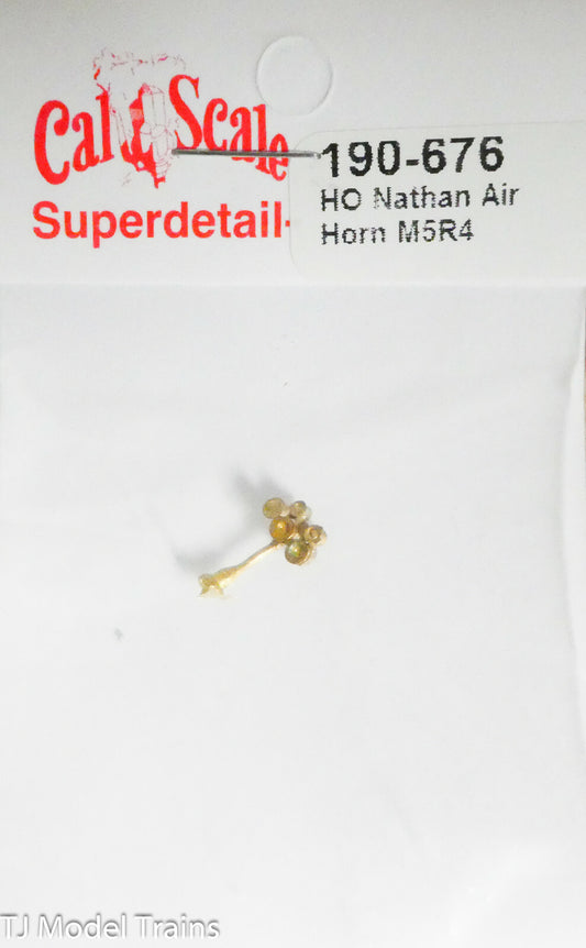 Cal-Scale HO #676 Nathan Air Horn M5R4 (Brass Casting)