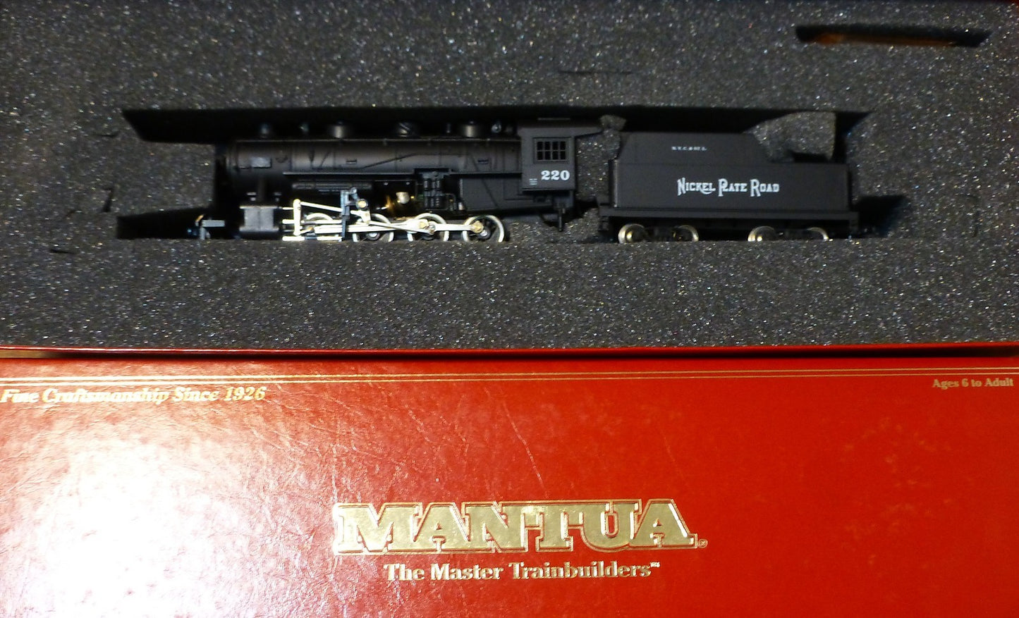 Mantua HO #380-070 Nickel Plate Road (Run #248) 0-8-0 Switcher Steam (NEW IN BOX