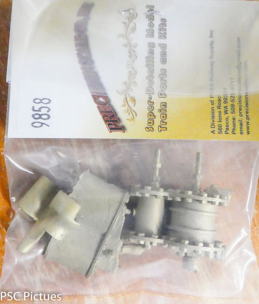 Precision Scale #9858 (1/2" Scale) Pump, Westinghyouse Cross Compound (Br