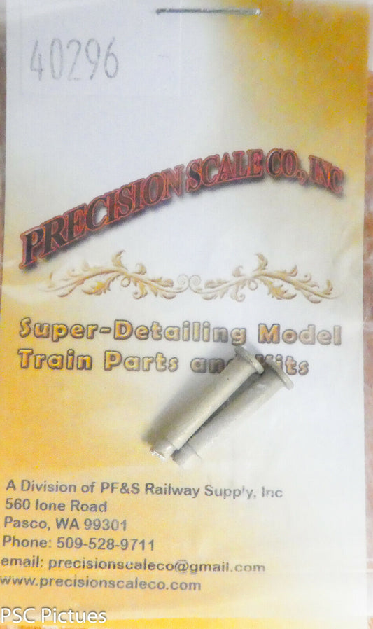 Precision Scale O #40296 King Pins, Log Buggy (Brass Castings)