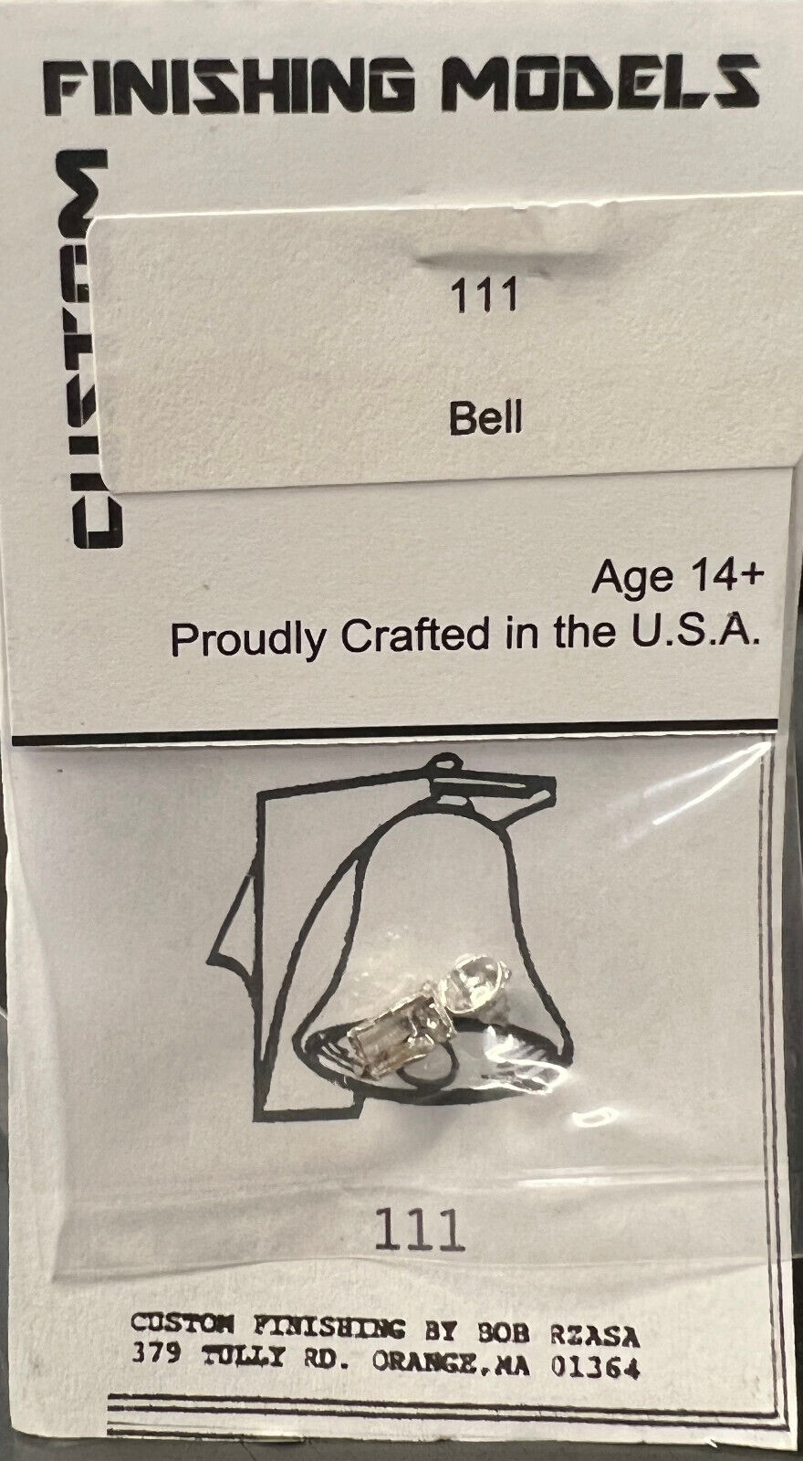 Custom Finishing HO #111 Bell