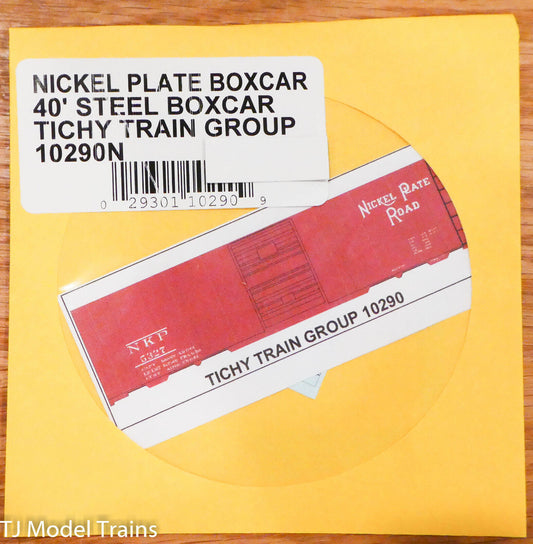 Tichy Train Group Decal #10290N Nickel Plate 40' Steel Boxcar (Decal)