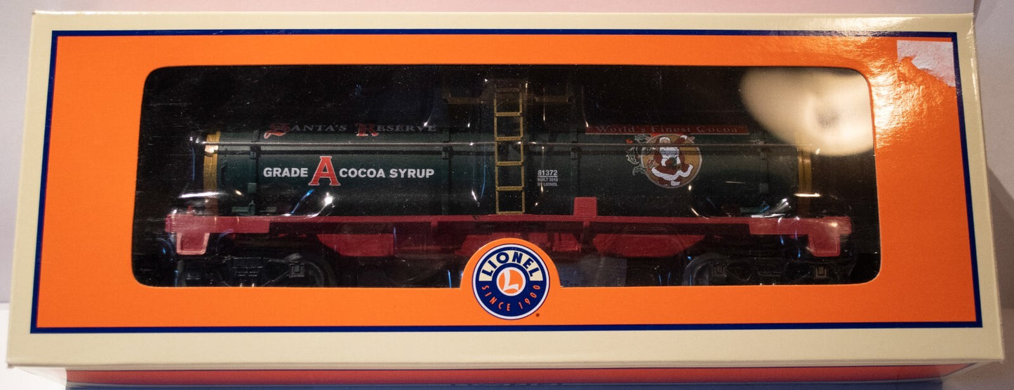 Lionel O Scale  #6-81372  SANTA'S RESERVE COCOA TANK CARS