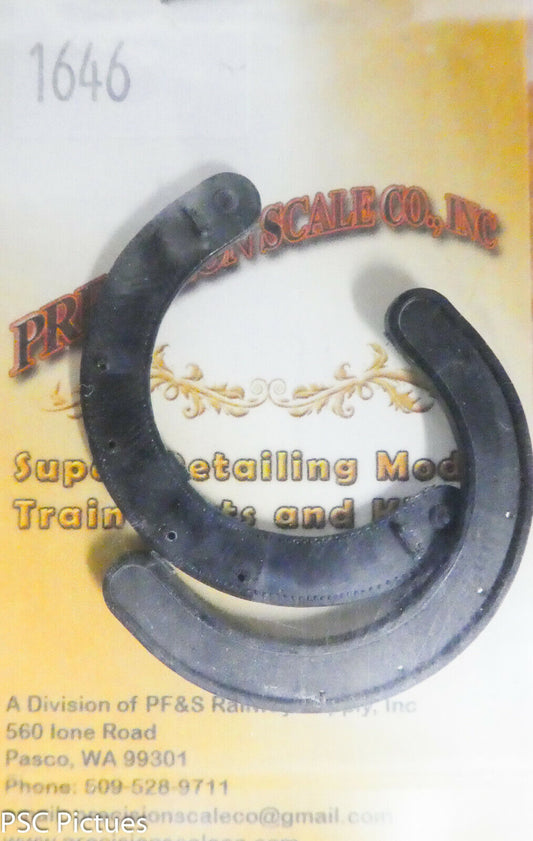 Precision Scale O #1646 Ends for: Saddle Tank (Plastic)