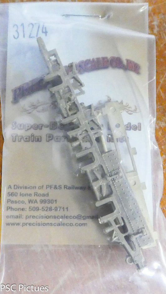 Precision Scale HOn3 #31274 Frame, Main w/Cover Plate, Modern C-16 (Brass)