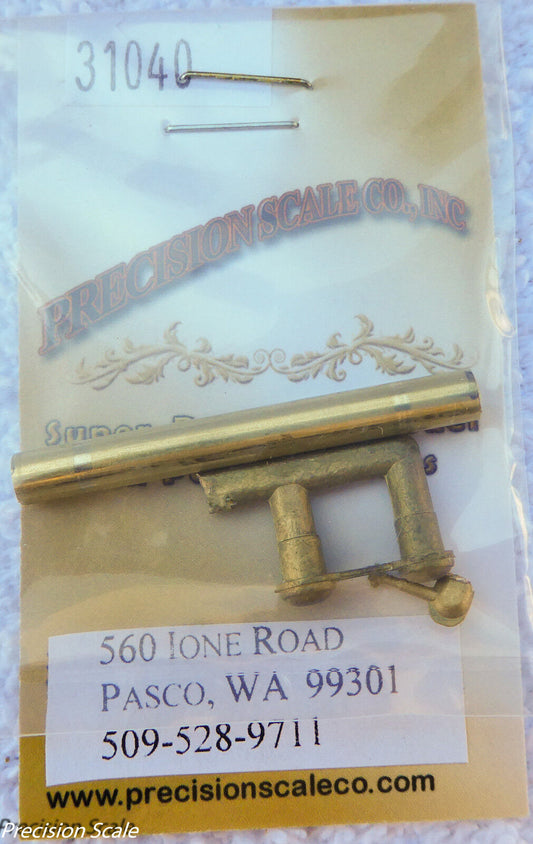 Precision Scale HO #31040 Tank, Air, 16" dia HO, 12" dia S (Brass Kit)