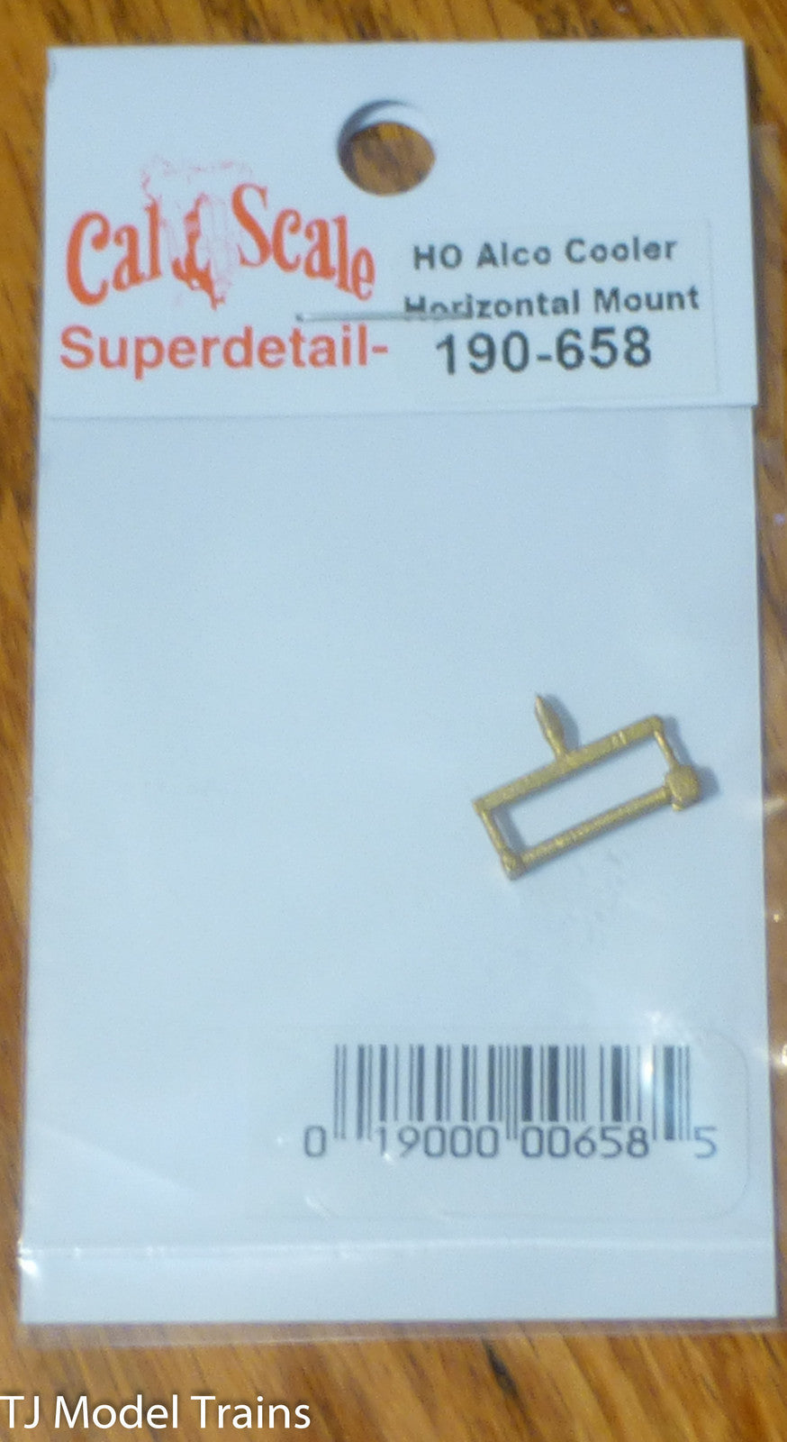 Cal-Scale #658 Alco Cooler Hrizontal Mount (HO Scale) Brass Casting