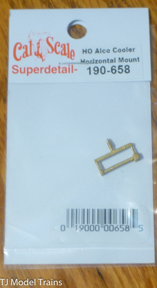 Cal-Scale #658 Alco Cooler Hrizontal Mount (HO Scale) Brass Casting