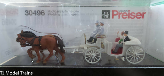 Preiser HO #30496 Wedding coach, open