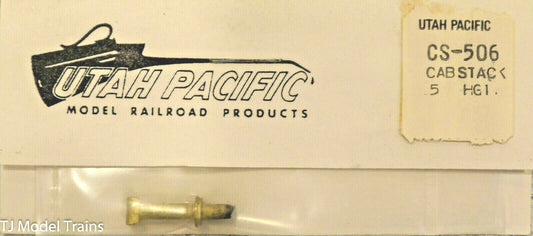 Utah Pacific #506 Caboose Stack (O Scale) Brass Casting / Made in USA