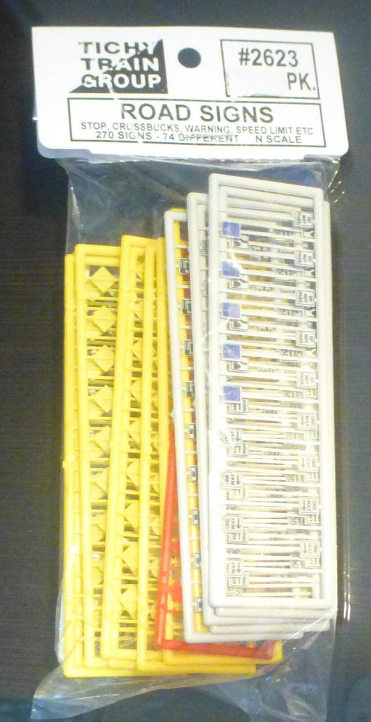 Tichy Train Group #2623 Sign Assortment -- pkg(270)