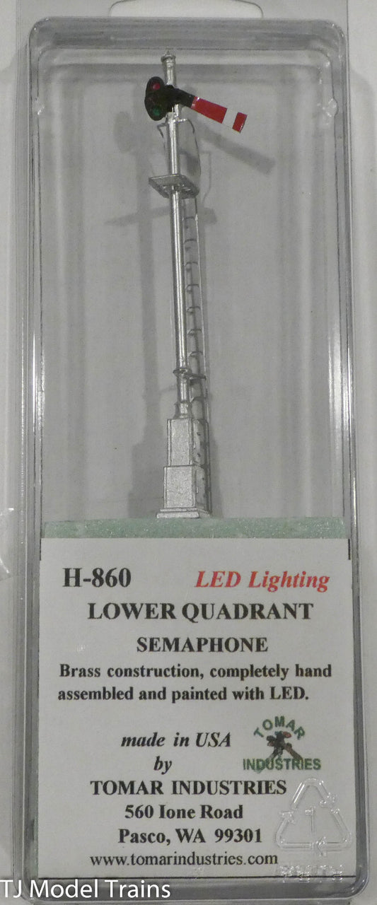 Tomar Ind. HO-Scale #H-860 Lower Quadrant Semaphore