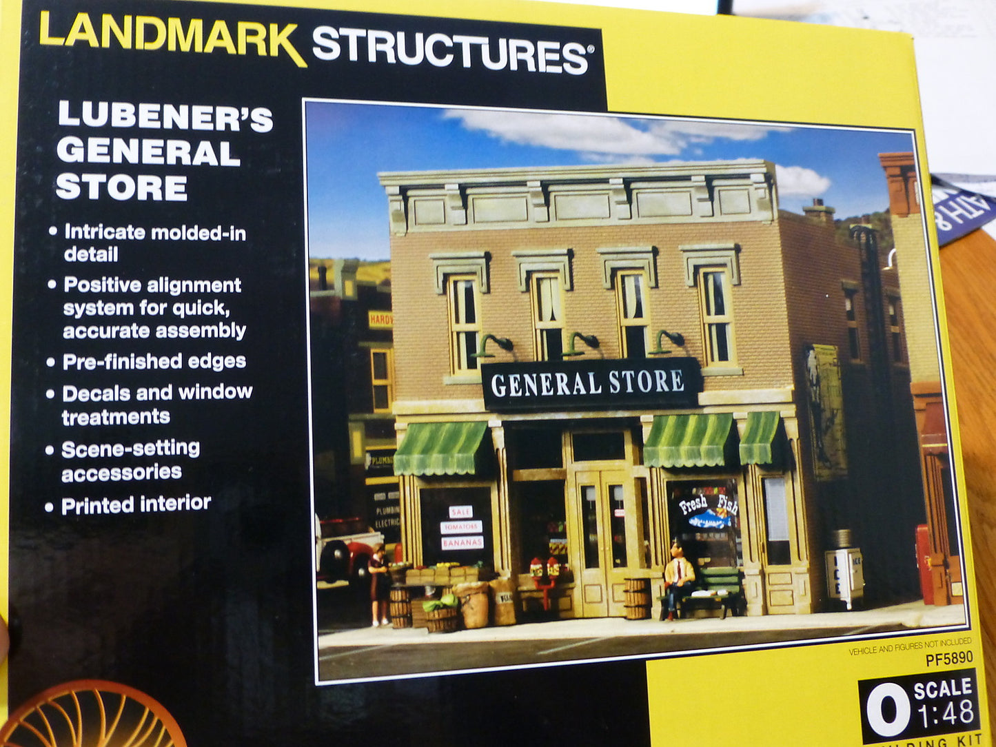 Woodland Scenics O #5890 Lubener's General Store - Landmark Structures - Kit