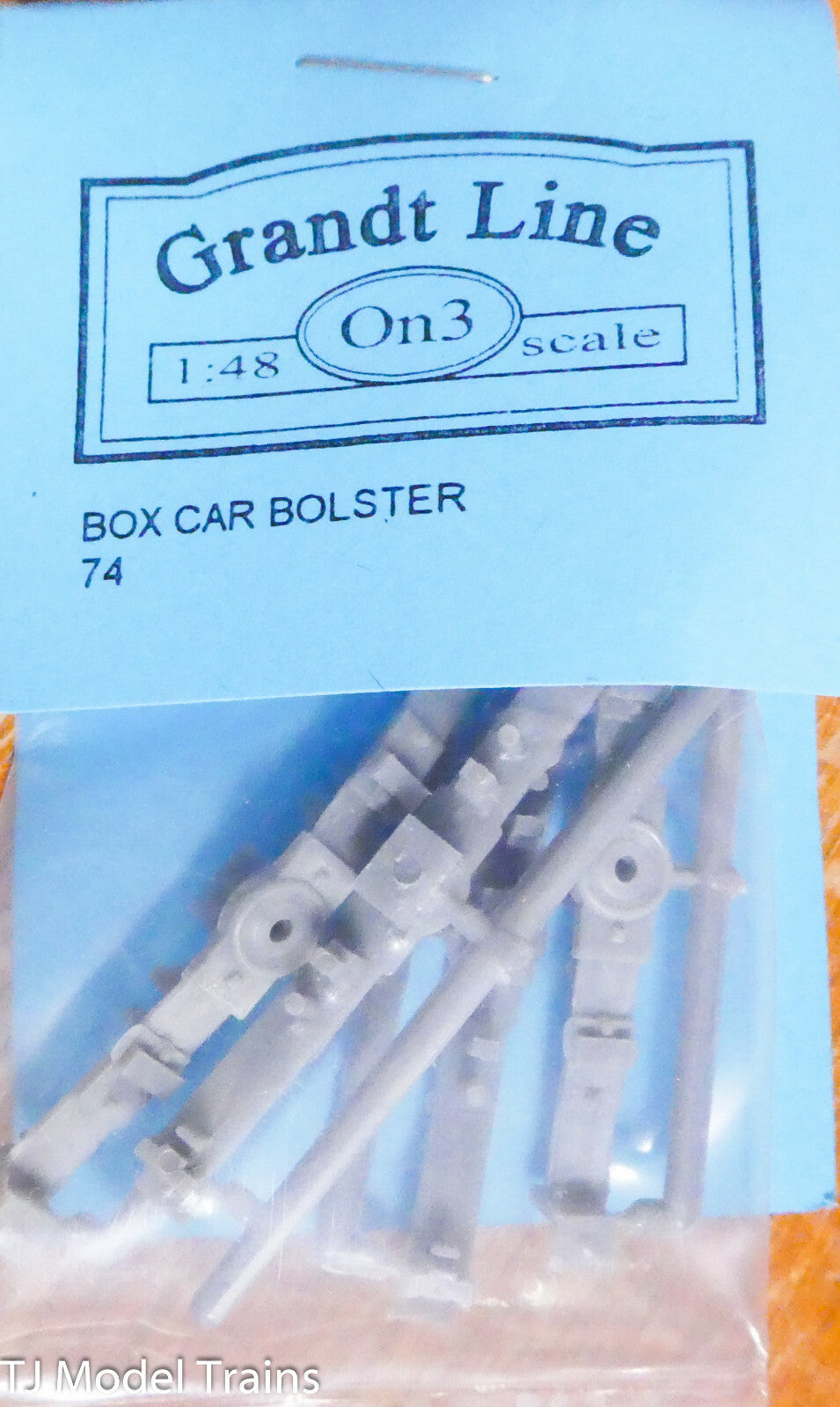 Grandt Line On3 #74 ( Box Car Bolsters ) Plastic (1:48 Scale)