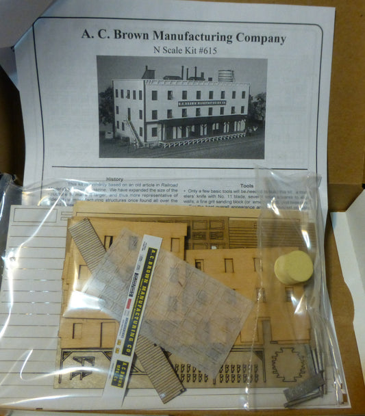 American Model Builders N #615 A.C. Brown Manufacturing (Kit)