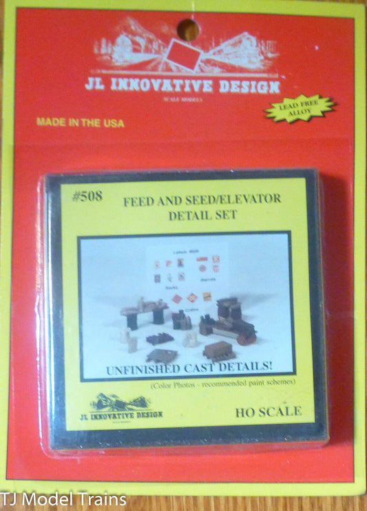 JL Innovative Design #508 Details for: Feed & Seed/Elevator (1:87th Scale)