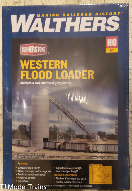 Walthers HO #933-3089 Western Coal Flood Loader -- Kit