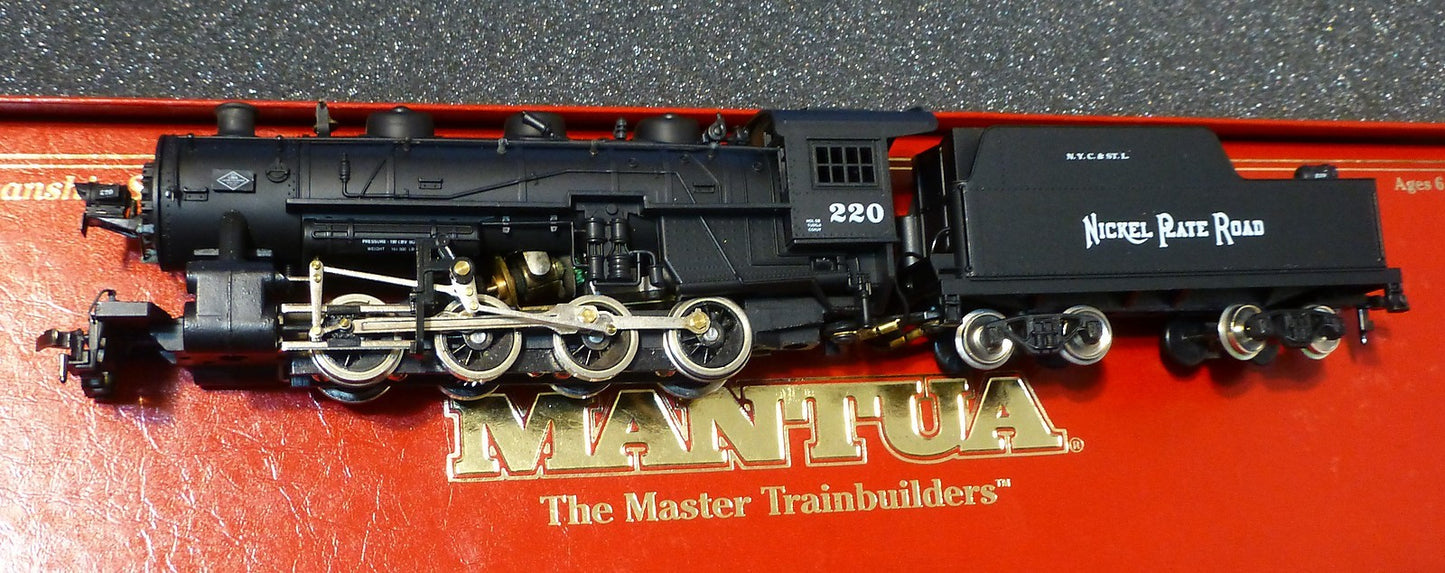 Mantua HO #380-070 Nickel Plate Road (Run #248) 0-8-0 Switcher Steam (NEW IN BOX