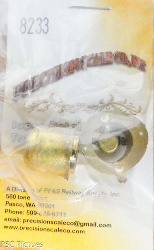 Precision Scale O #8233 Dome w/Lid, Sand w/Cast Base (Brass Kit)