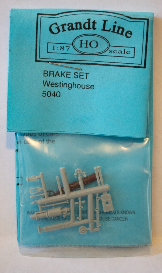 Grandt Line HO #5040 Brake Gear Set - Westinghouse Narrow Gauge Type K -- Plasti
