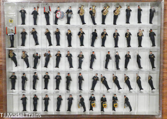 Preiser HO #13256 Air Force Military Band, German Armed Forces, FRG, 61 Figures