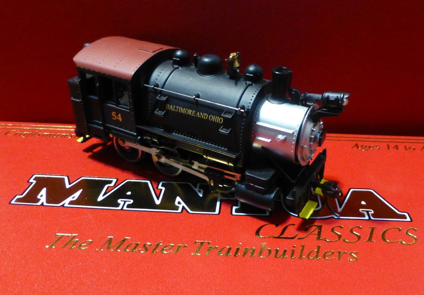 Mantua HO #393002 Baltimore & Ohio 0-6-0 Tank Switcher