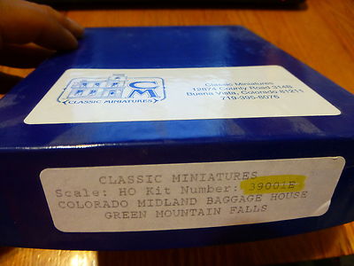 Classic Miniatures HO #39001E Col. Mid. Bag. House: Green Mountian Falls (kit)