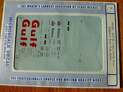 Microscale Decal N  #60-301 Asst Freight-"Hopper - Center Flow - 4 Bay - 55' - G