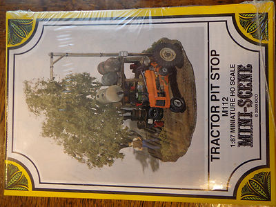 Woodland Scenics HO #112  -  Tractor Pit Stop