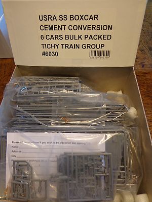 Tichy Train Group #6030 HO USRA 40' Boxcar/Covered Hopper - 6 Pack