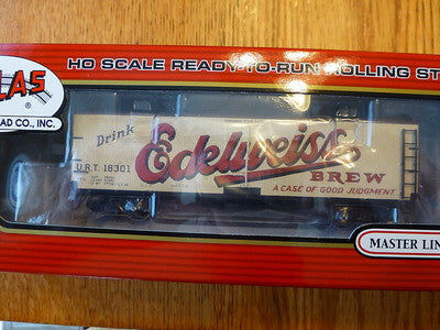 Atlas HO #20001470 Edelweiss Beer 40' Wood Reefer Rd #18301
