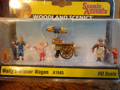 Woodland Scenics HO #1945 - Wally's Wiener Wagon