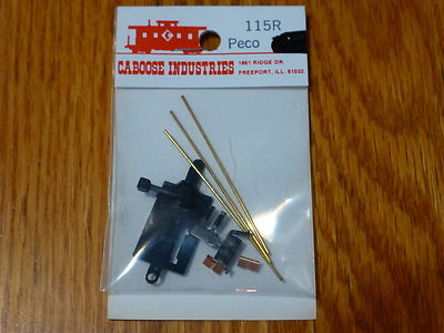 Caboose Industries HO #115  Oper. Ground Throw w/Contact-Peco