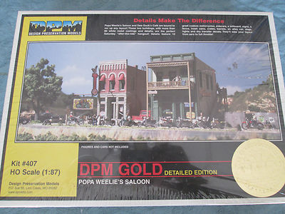 DPM HO #243-40700 Popa Weelie's Sallon, Gold Detailed