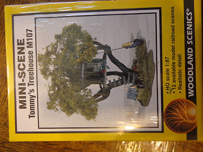 Woodland Scenics HO #107  -  Tommy's Treehouse