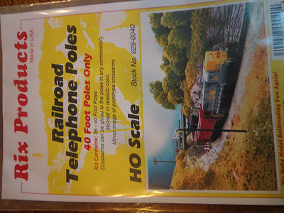 Rix #628-40 40 Foot Poles (only) 36 total