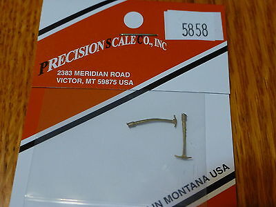 thumbnail image 2 of Precision Scale O Gauge #5643 Large Air Horns For GP-7 - Brass, 2-Pack 2 of 4