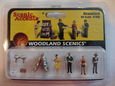 Woodland Scenics HO #1906  -  Newsstand