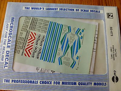 Microscale Decal N  #60-473 Cal Train Diesels - F40PH-2
