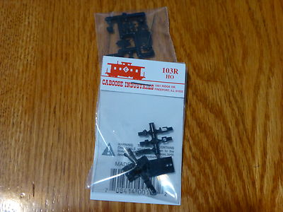 Caboose Industries HO #103 Operating Ground Throw -- High Switch Stand .190" Tra