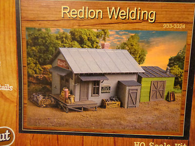 Walthers Cornerstone HO #3324 Lasercut Redlon Welding