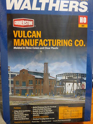 Walthers Cornerstone HO #3045 Vulcan Manufacturing Company -- Kit
