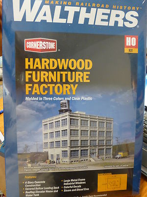 Walthers Cornerstone HO #933-3044 Hardwood Furniture Company - Kit form