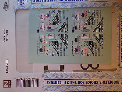 Microscale Decal N  #60-4286 Strick Lease Trailer - 48'