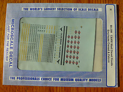 Microscale Decal N  #60-290 Chicago & North Western Diesels (1960s-1980s)-Diesel