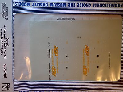 Microscale Decal N  #60-4275 AGP Grain Cooperative Hopper - Covered - 3 -Bay (19