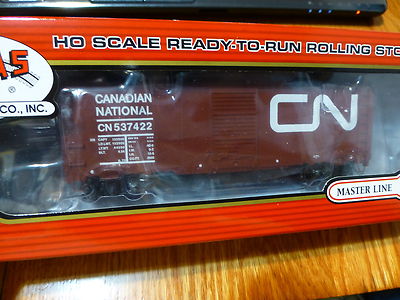 Atlas HO #20001388 Canadian National (40' AAR Post-War Boxcar w/6' Door) #537422