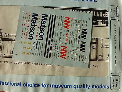 Microscale Decal N  #60-282 Asst Tractors - 40' - Modern Lettering Includes Mats